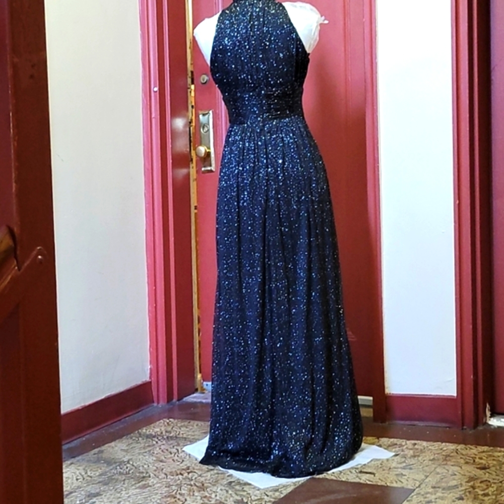 ELiZA J WOMEN' BLACK SEQUIN DRESS SZ 4 - Picture 4 of 16